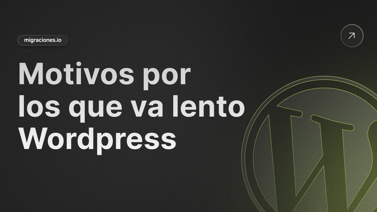 Los 7 motivos por los que tu WordPress va lento