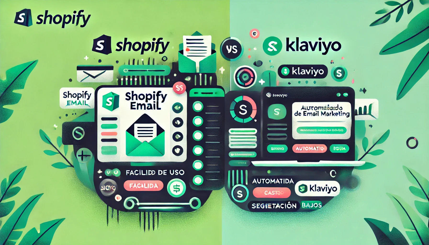 Shopify Email vs Klaviyo: ¿Cuál es mejor para tu negocio?