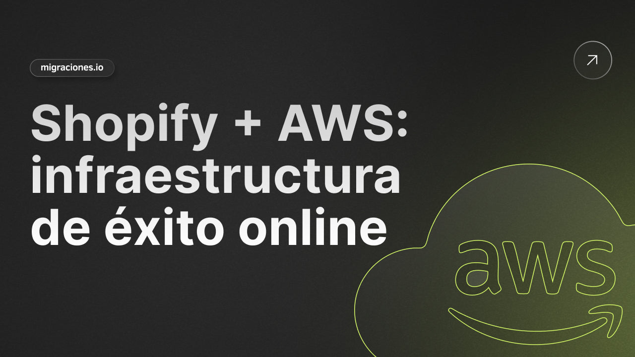 ¿Cómo utiliza Shopify AWS? La infraestructura en la nube detrás del éxito del e-commerce