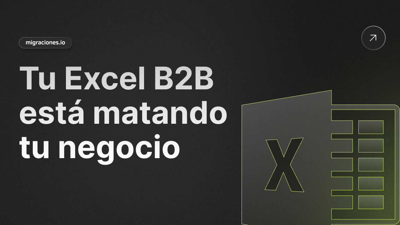 Tu Excel de pedidos B2B está matando tu negocio: Por qué tu competencia ya vende en Shopify Plus (y tú sigues con PDFs)